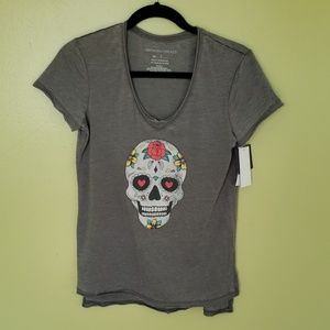 ❌SOLD❌: Halloween Sugar Skull Tee